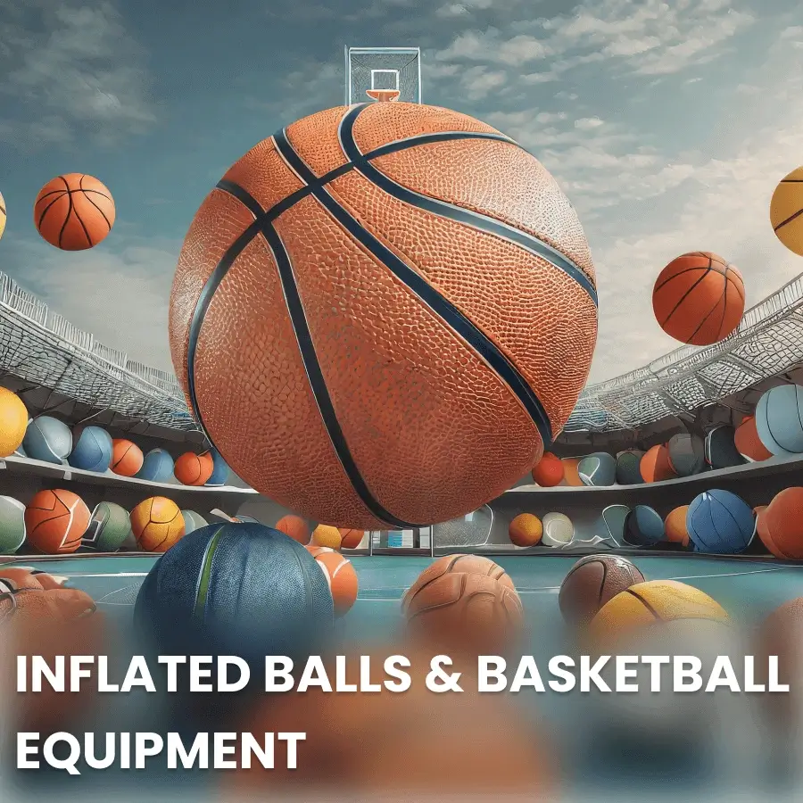 Inflated Balls & Basketball Equipment