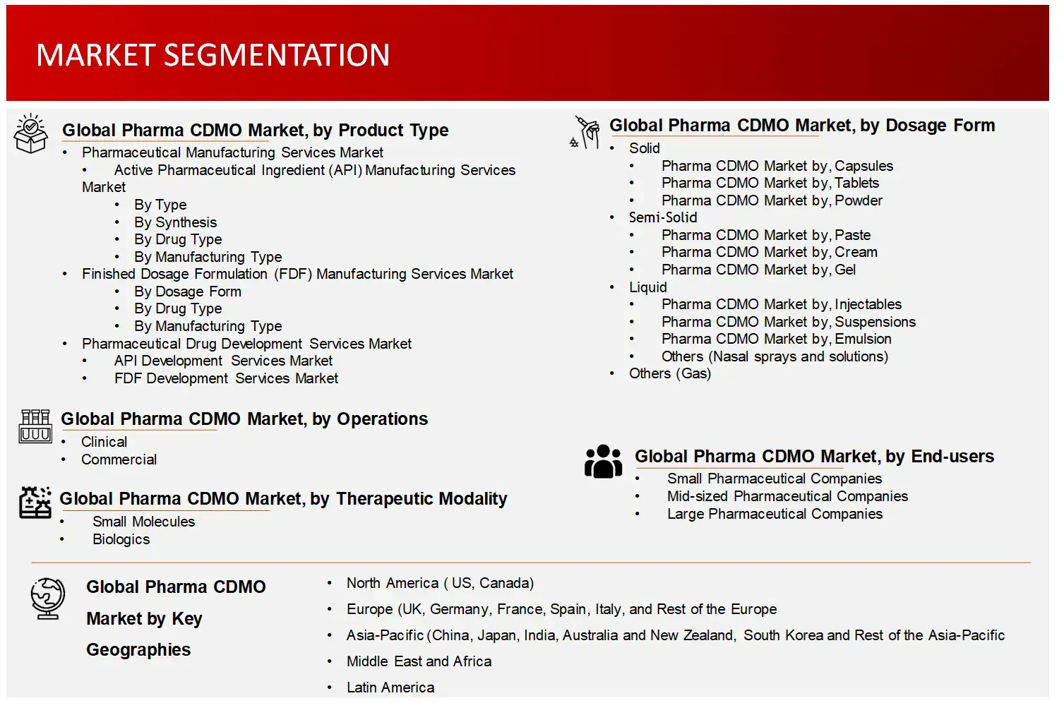 Market Segmentation CDMO